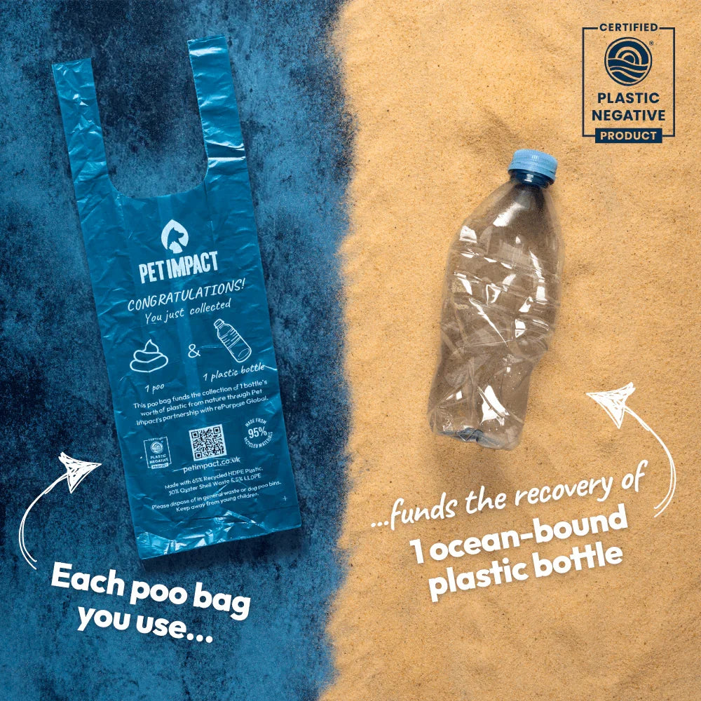 Pet Impact Recycled Poop Bags for Dogs