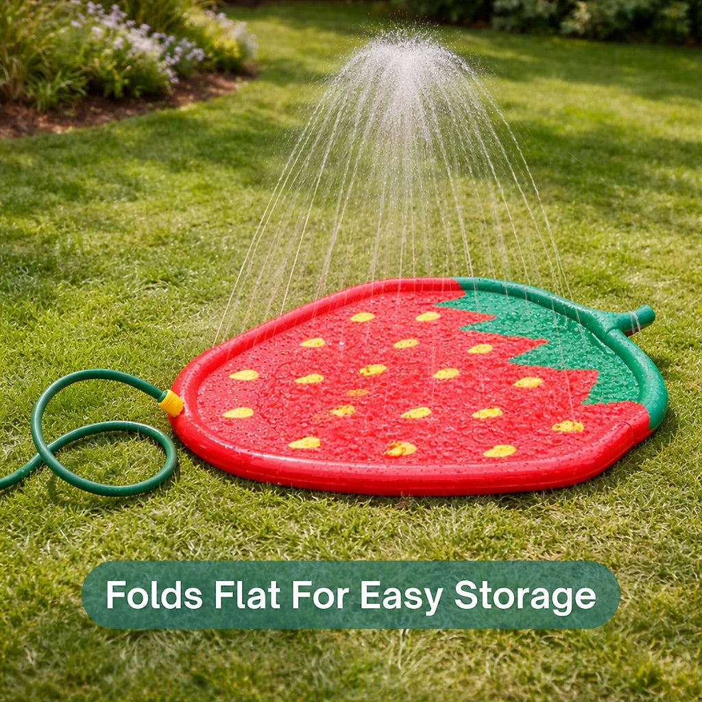 Smart Choice Summer Pet Strawberry Water Sprinkler