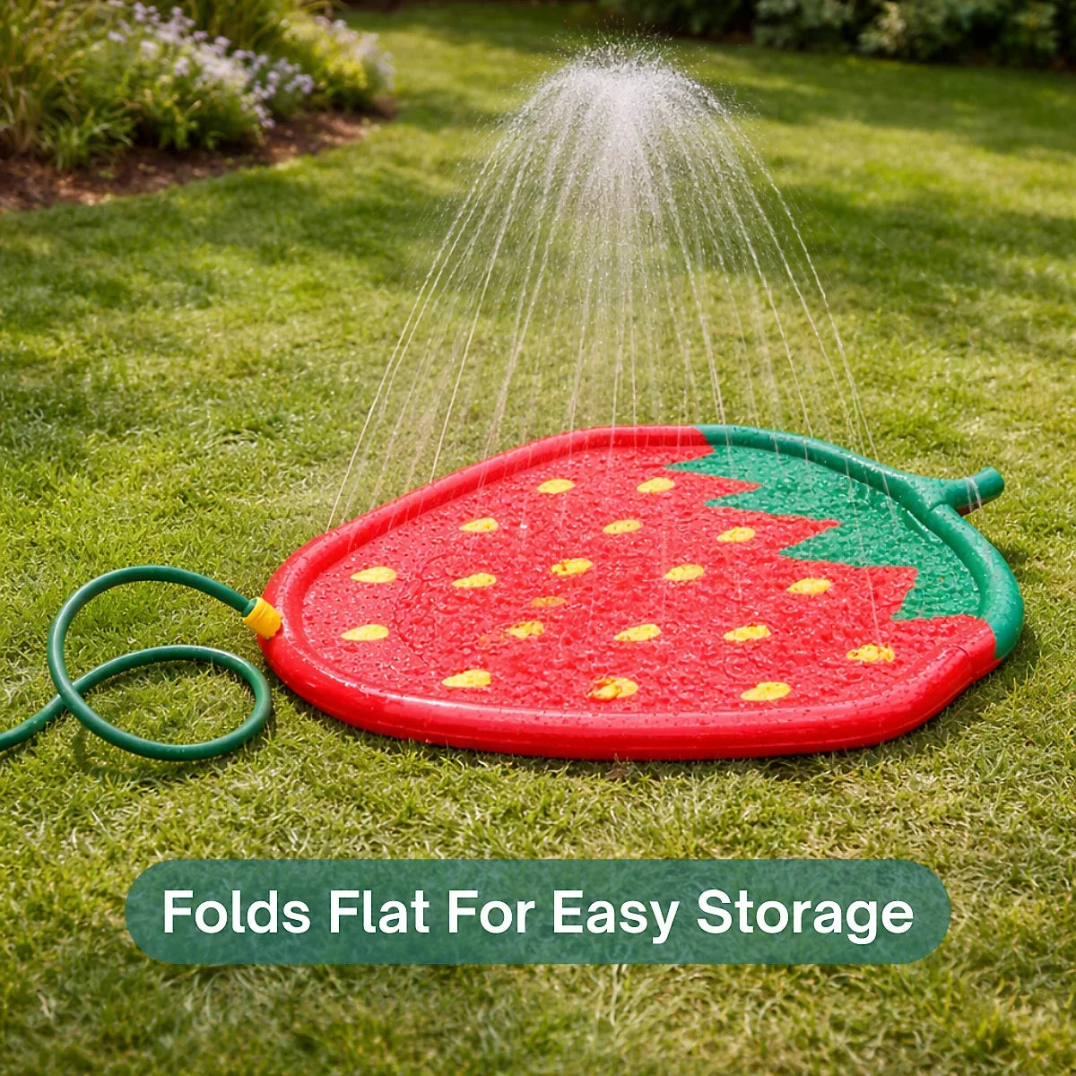 Smart Choice Summer Pet Strawberry Water Sprinkler